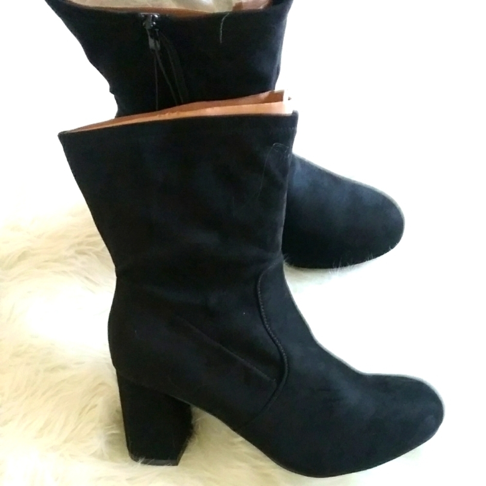 Brand new Torrid size 12 wide black ankle boots